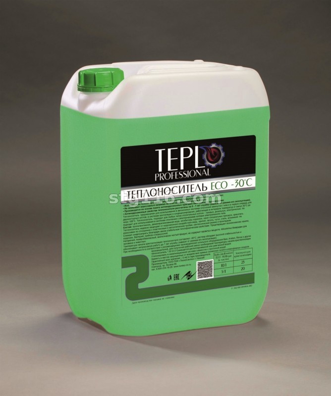Теплоноситель TEPLO Professional ECO -30 пропилен 10кг